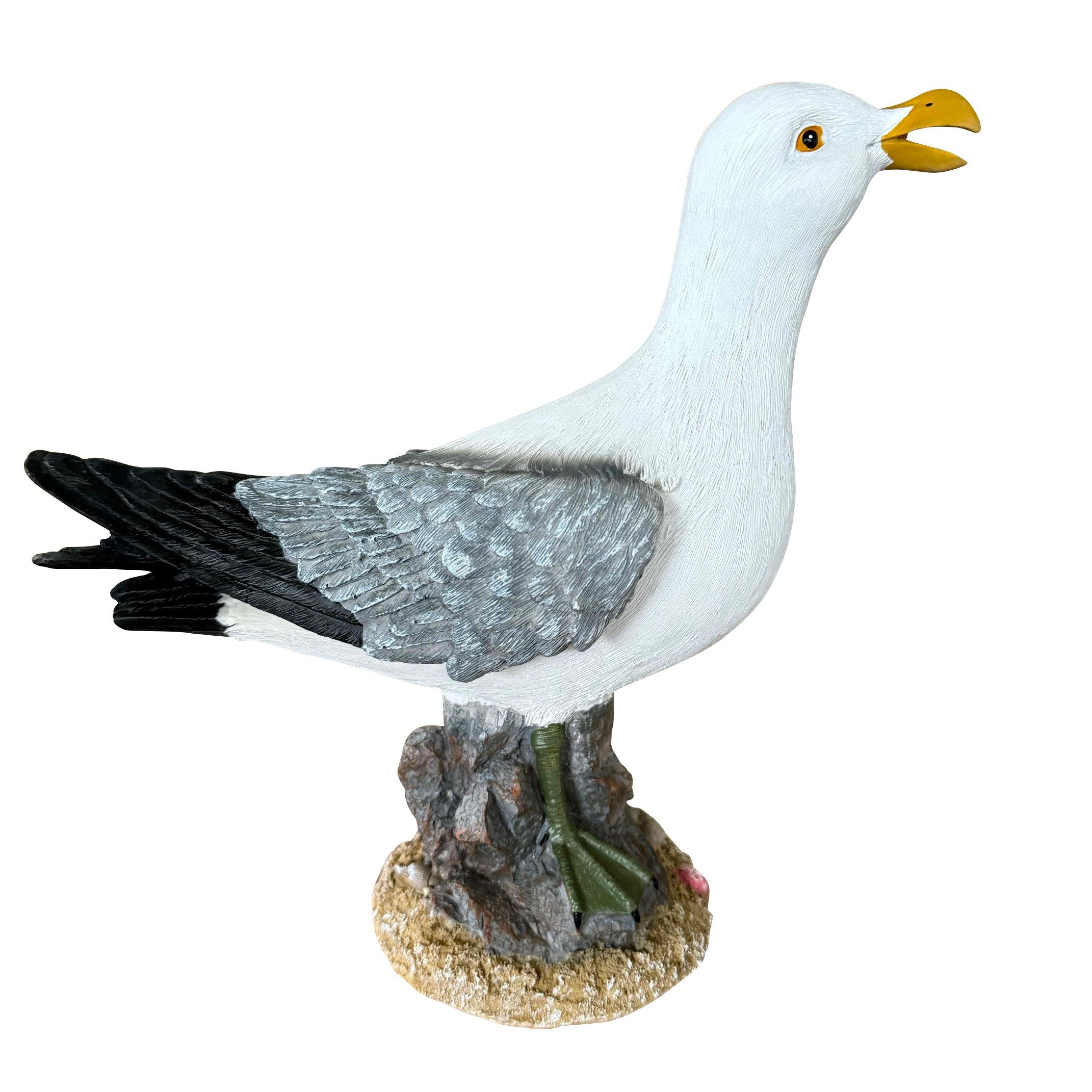 Online-Fuchs Dekofigur Möwe Fiete für außen geeignet - Martime Dekoration, günstig online kaufen