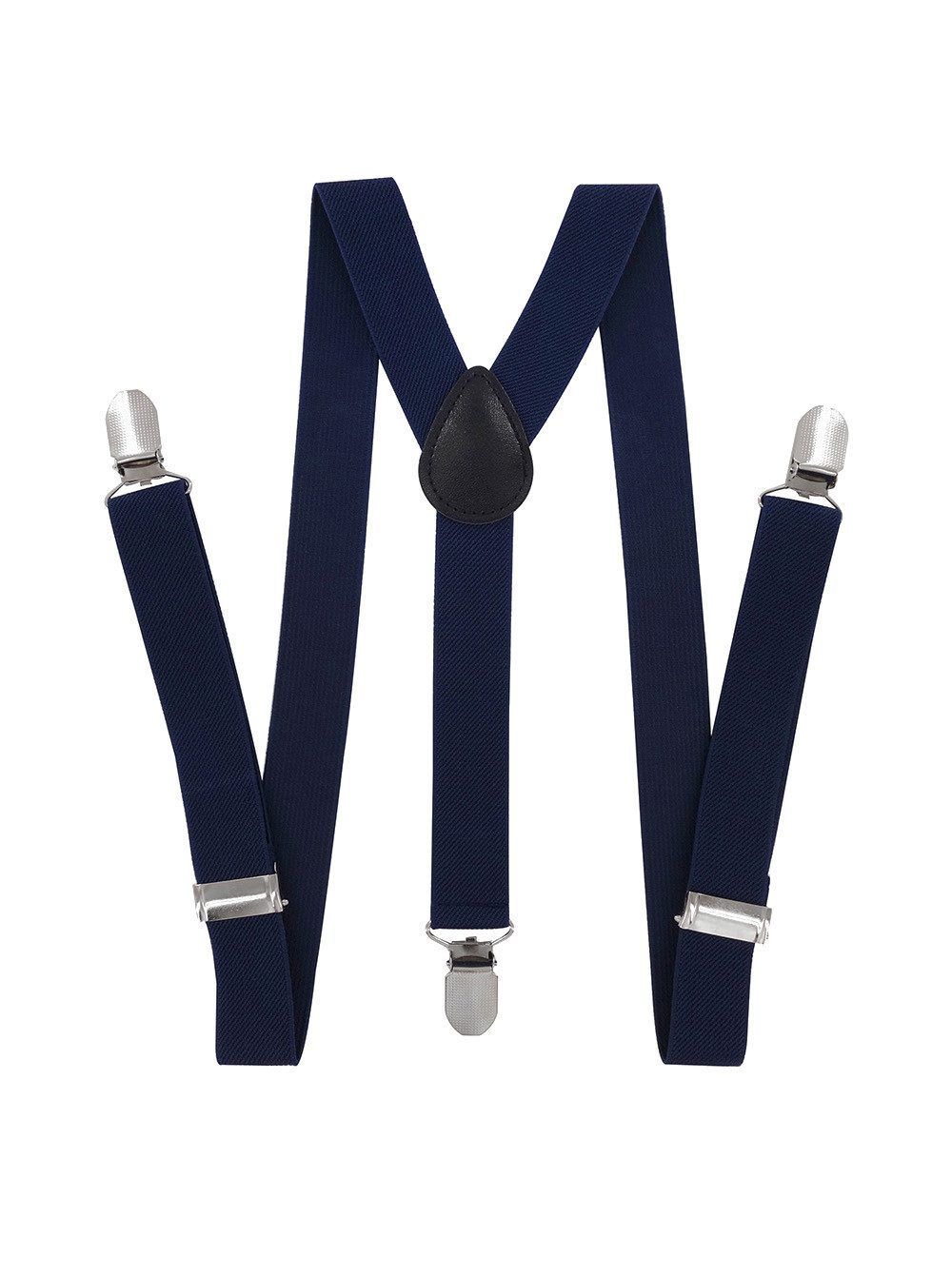 axy Hosenträger Kinder Jungen Hosenträger (1-St) Kinder 7-12 Jahre, 3 Stabile Clips Y-Form 2,5cm Breit verstellbar