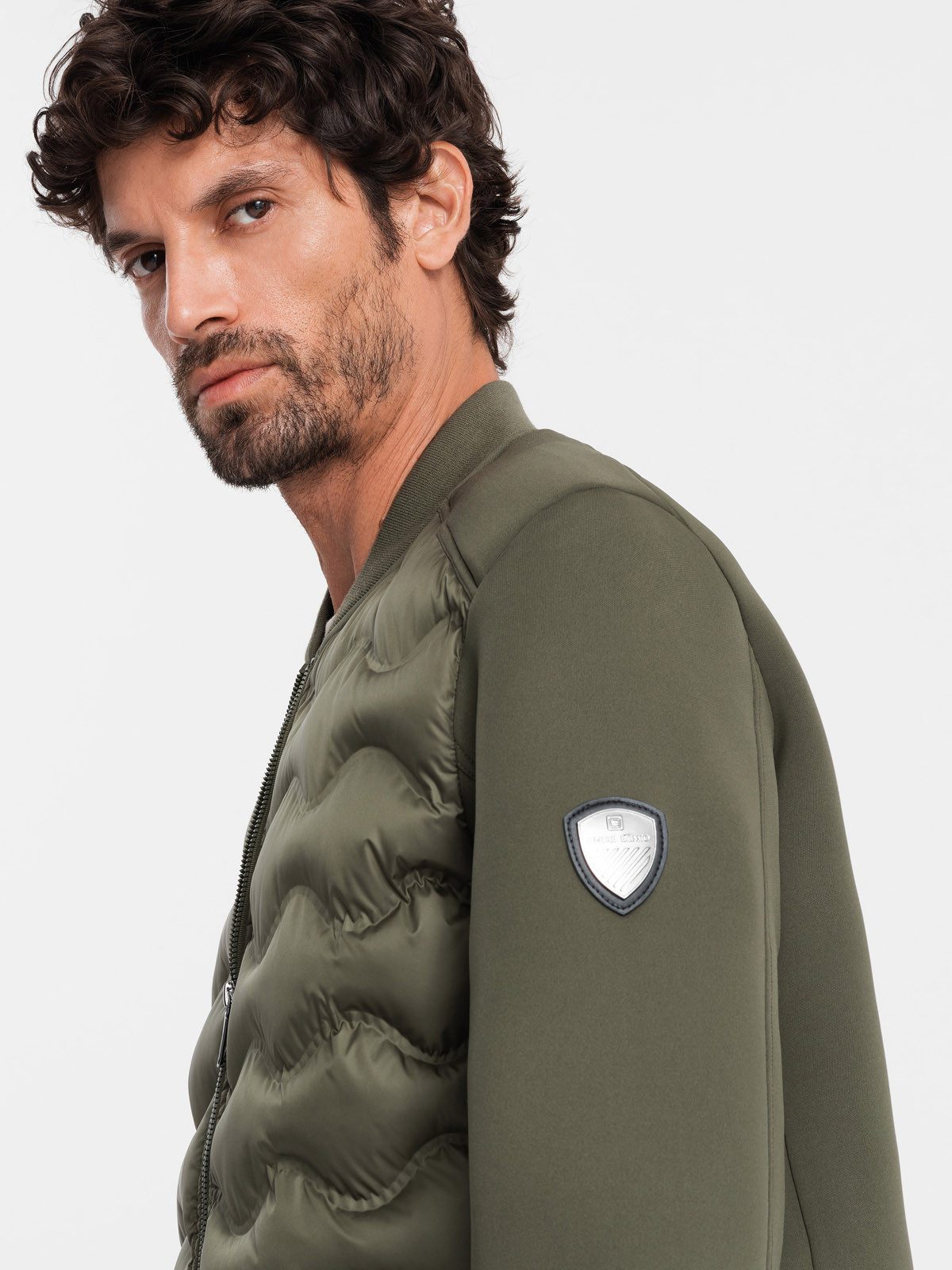 OMBRE Bomberjacke Gesteppte Bomberjacke für Männer