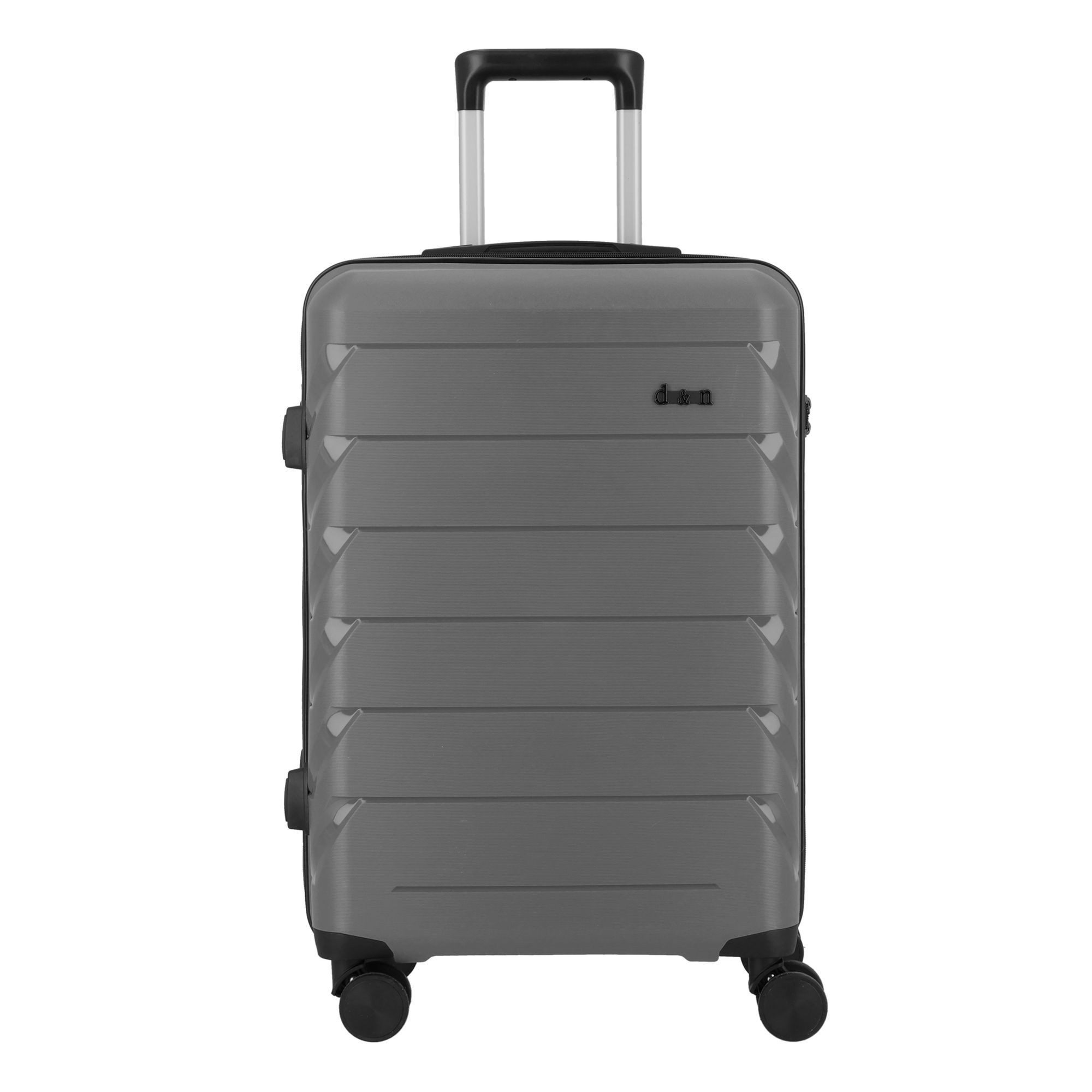 D&N Hartschalen-Trolley Travel Line, 4 Rollen, günstig online kaufen