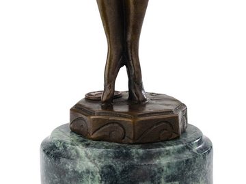 Aubaho Skulptur Bronze nach Ferdinand Preiss Ballerina Tänzerin Skulptur Art Deko Anti