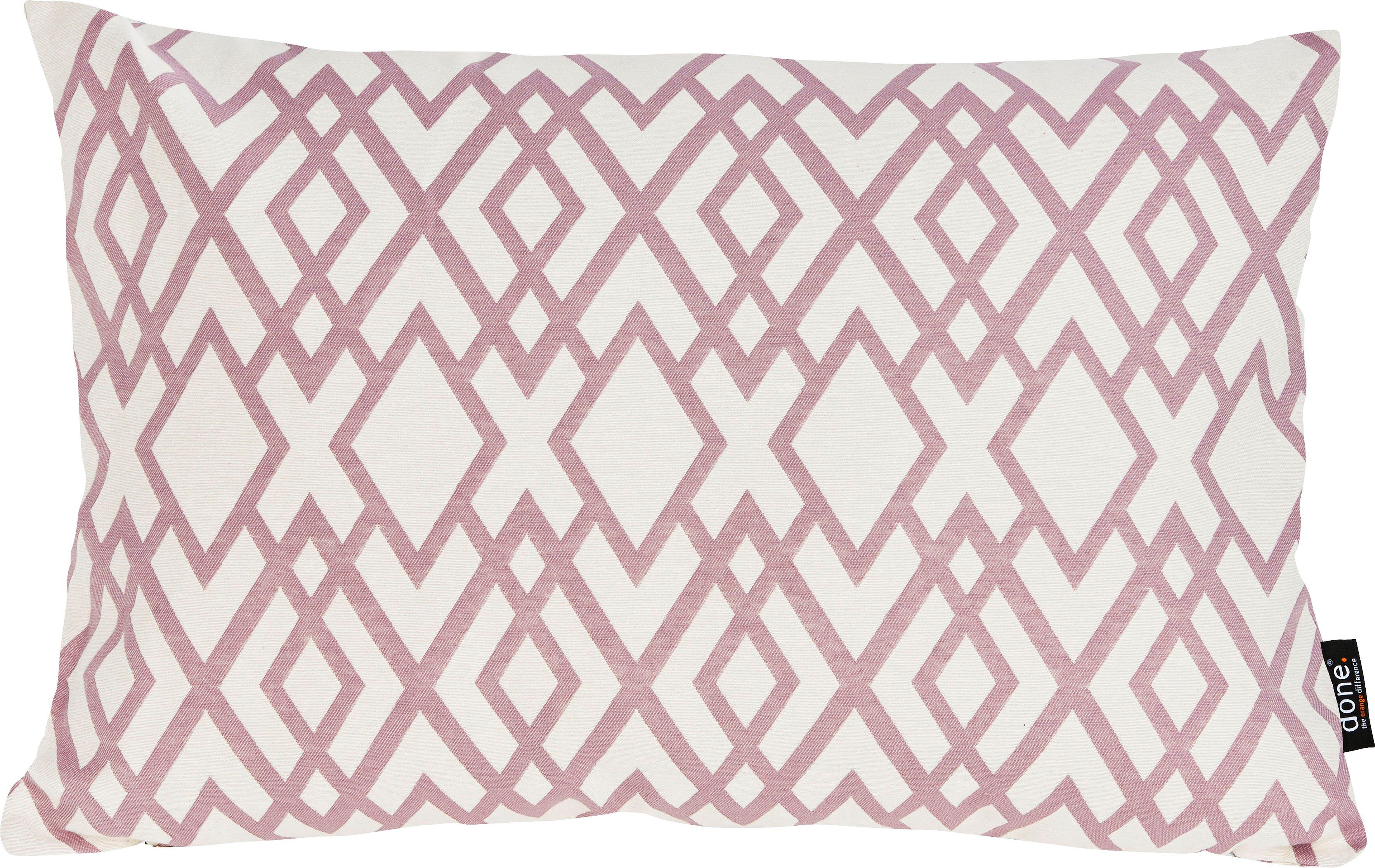 done.® Dekokissen Windsor Diamond, Jacquardgewebte Kissenhülle günstig online kaufen
