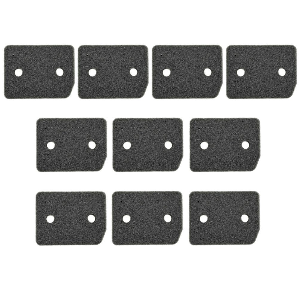 Trade-Shop Ersatzfilter 10x passend für Miele TWD360WP TSD363WP TCB150WP TWB140WP TEB155WP, Zubehör für Miele 9164761, 7070070, Schwammfilter Sockelfilter für Wärmepumpentrockner Kondenstrockner