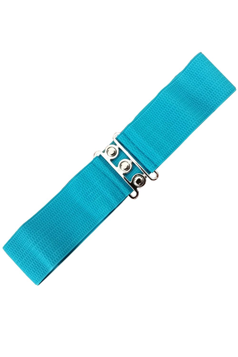 Banned Taillengürtel Sophia Teal Vintage Retro Stretchgürtel | Taillengürtel