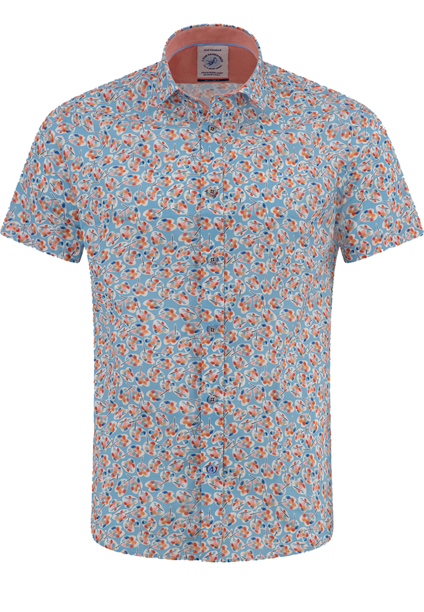 A Fish named Fred Kurzarmhemd A Fish named Fred Hemd 1/2 Arm - Print (1-tlg)