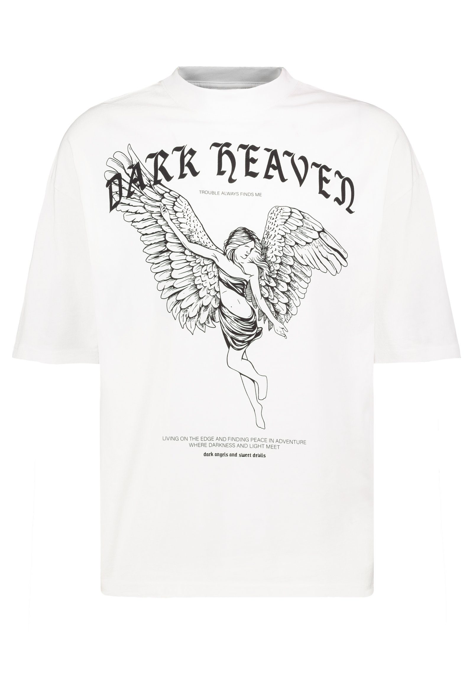 DARK Urban T-Shirt T-Shirt Surface white