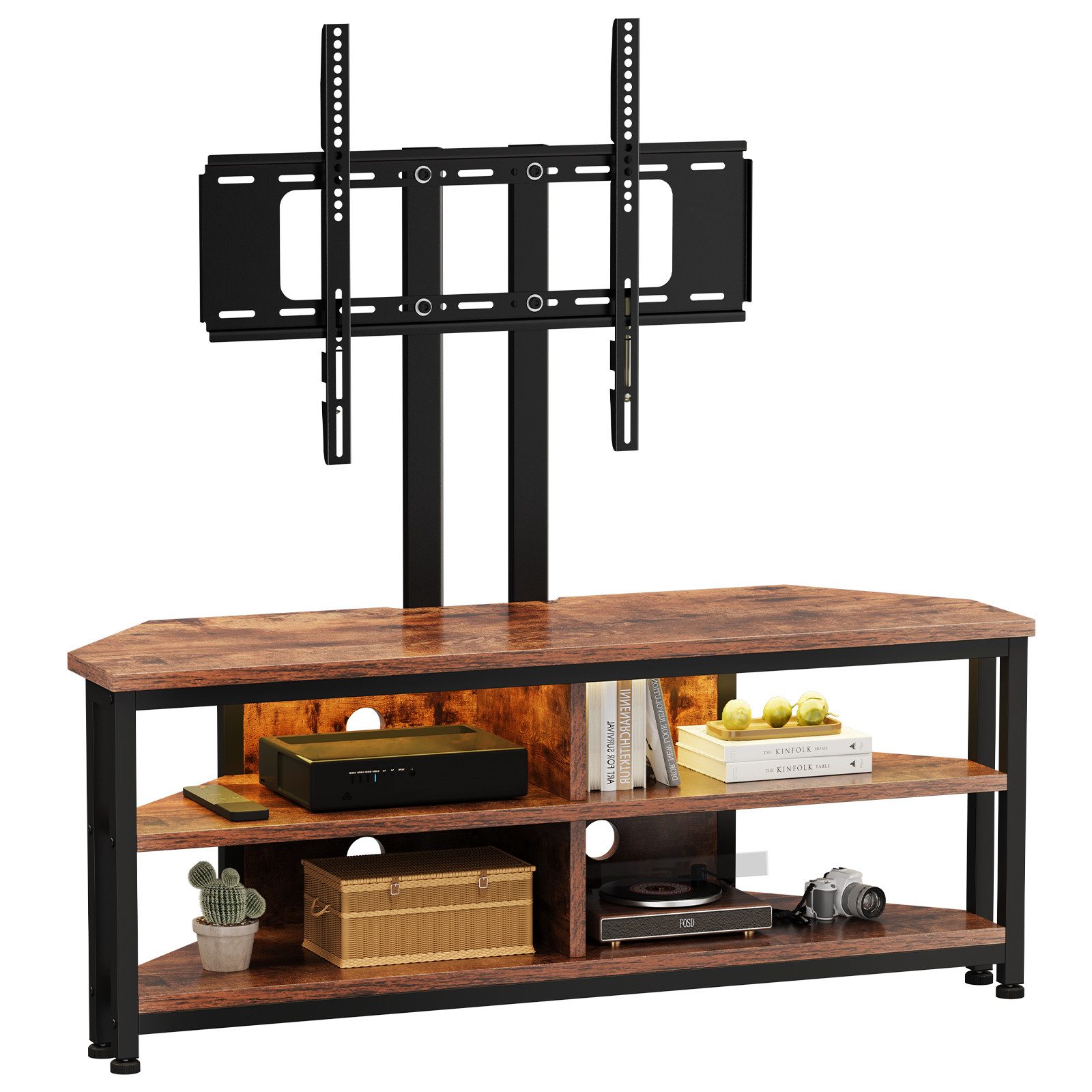 Dripex Lowboard TV Eckschrank Schrank Eckboard mit Halterung und LED günstig online kaufen