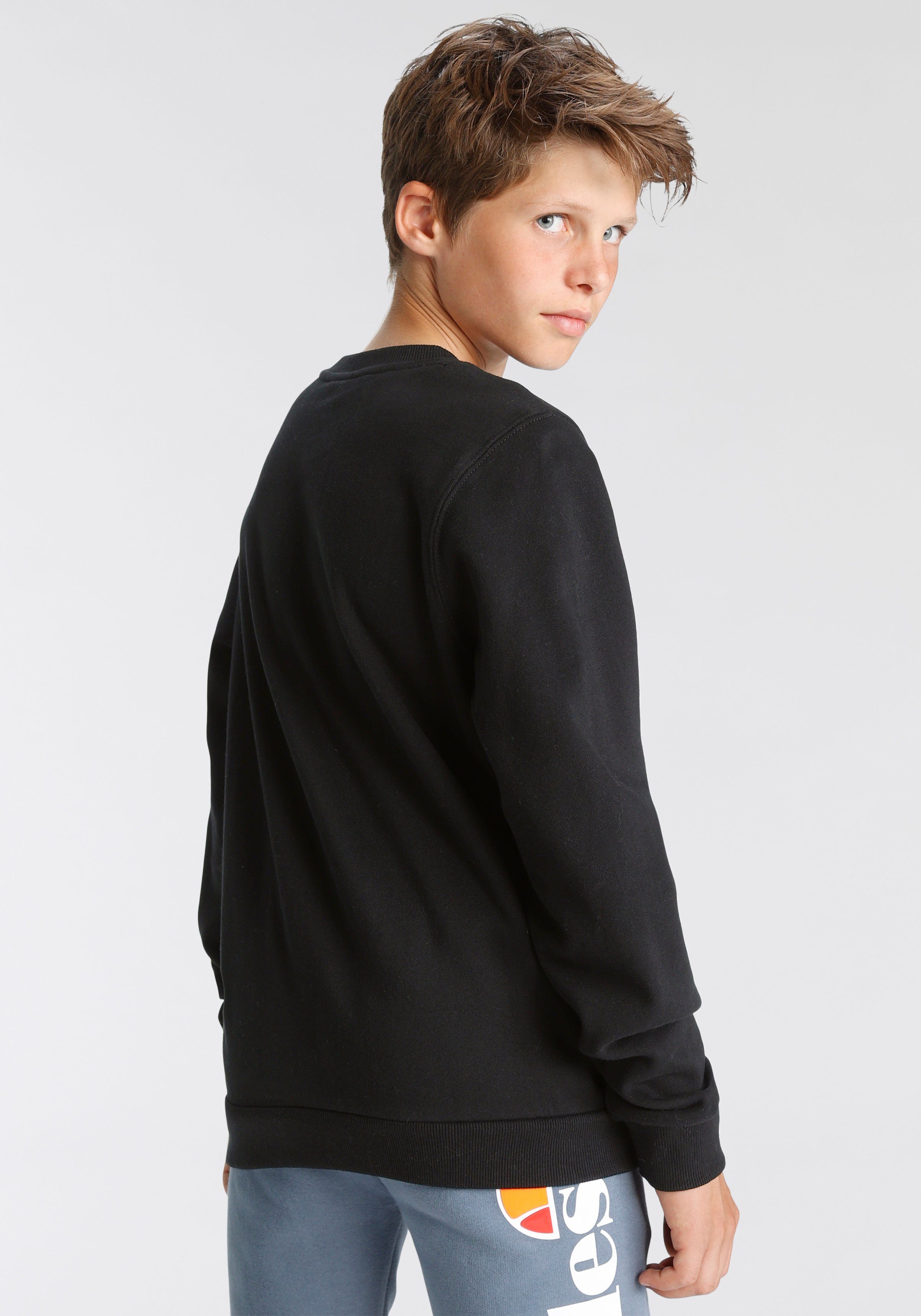 black Ellesse Kinder für Sweatshirt