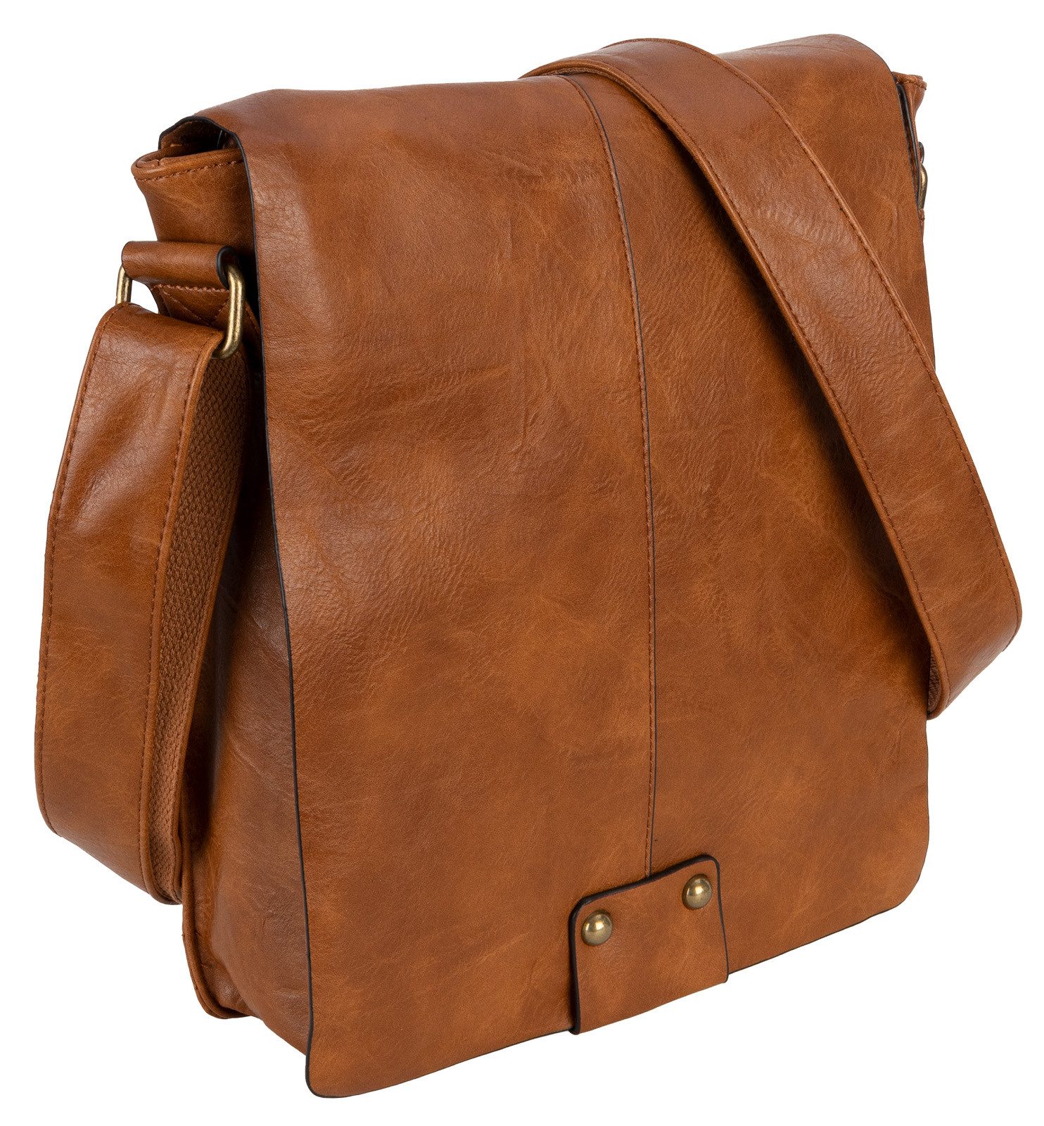 EAAKIE Umhängetasche Umhängetasche Flugbegleiter Schultertasche Messenger Damen Herren
