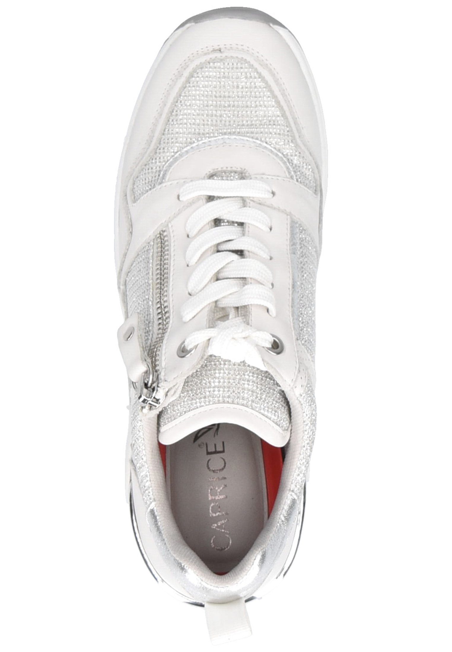 197 Sneaker White Comb Caprice 9-23710-26