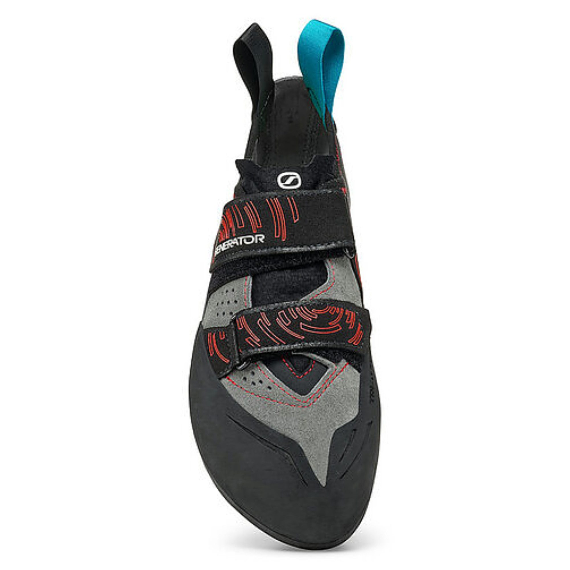 Scarpa Generator V - Herren Kletterschuh - midgrey/red Kletterschuh