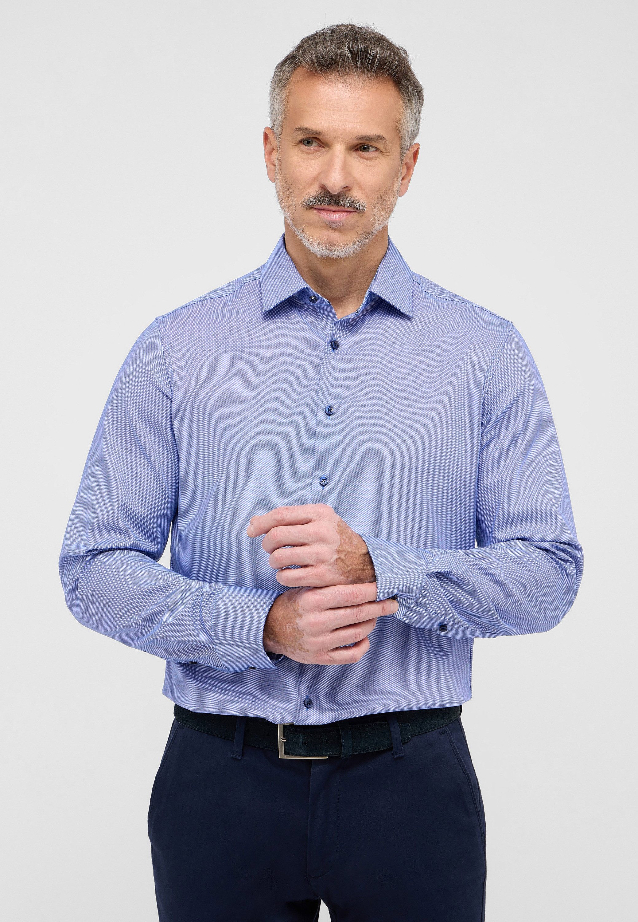 Eterna Langarmhemd SLIM FIT NON IRON günstig online kaufen