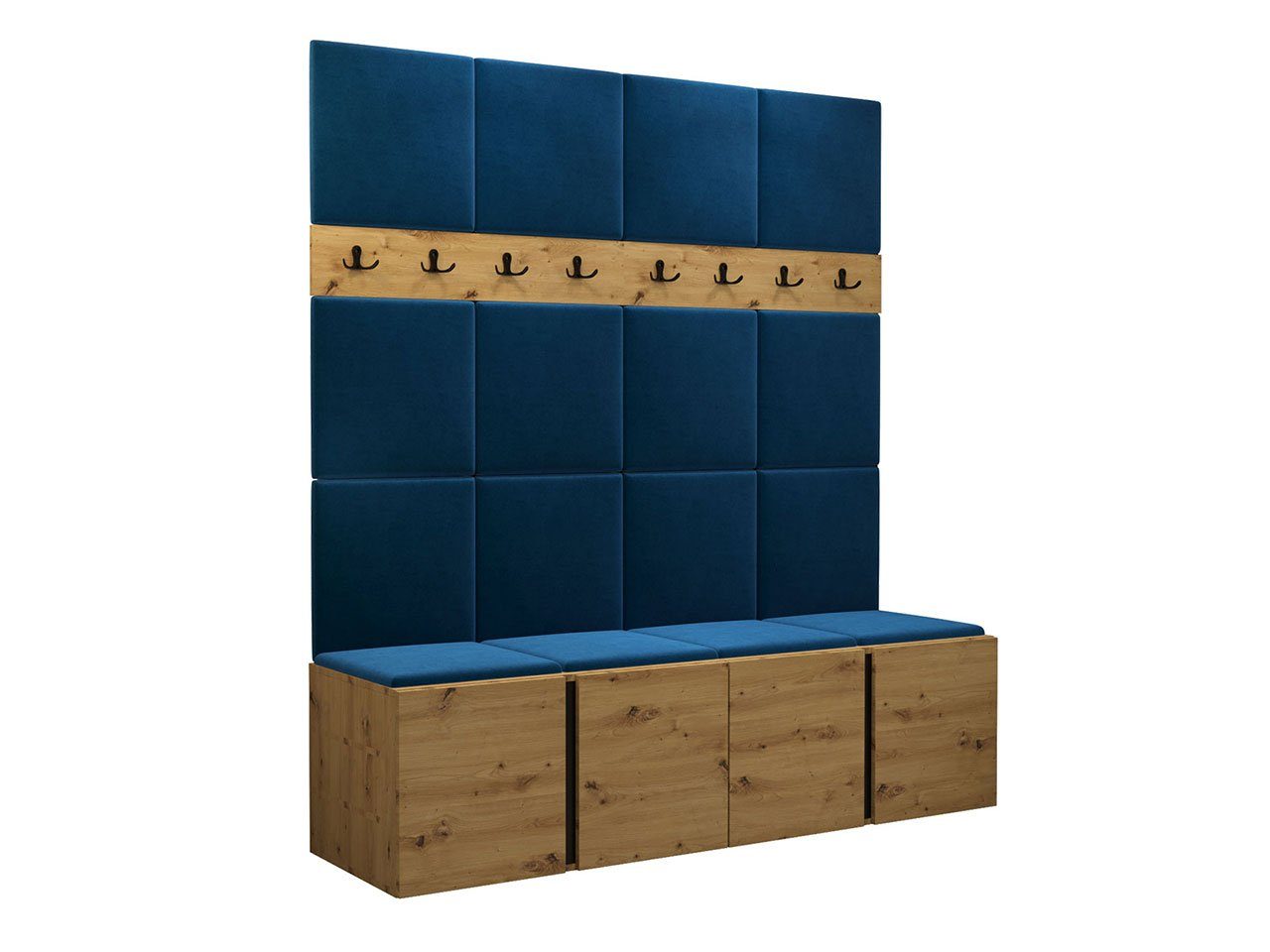 MIRJAN24 Garderoben-Set Orion V, (Komplett-Set, 2x günstig online kaufen