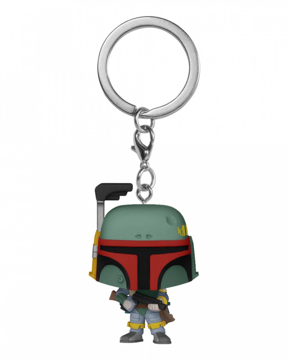 Fett Funko Dekofigur Star Schlüsselanh Boba POP! Funko Pocket Wars