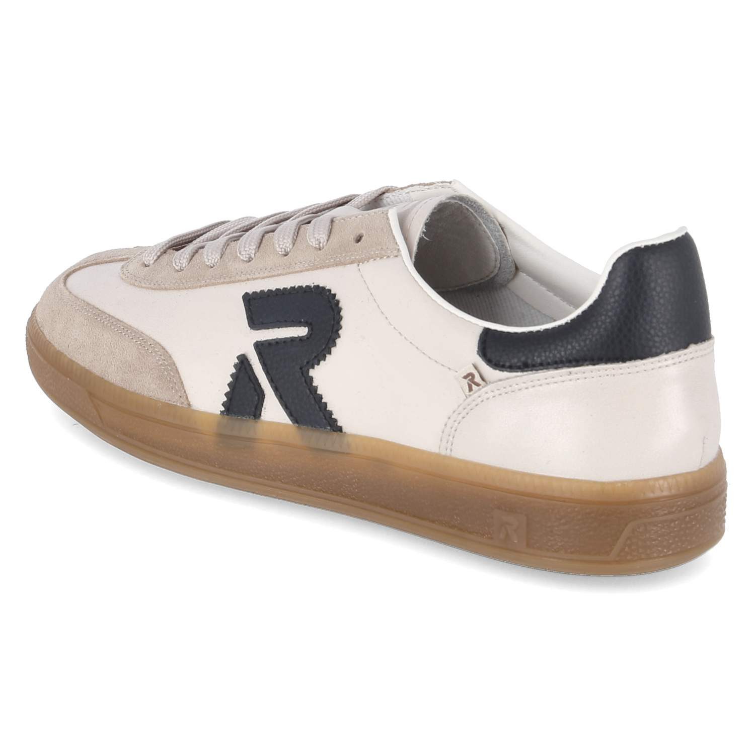 Rieker Rieker U2200-60 Herren Leder white Schnürschuh