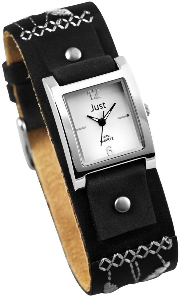 JUST WATCH Quarzuhr JU043 Just JU043 Analog Damenuhr mit Echtlederband - UV günstig online kaufen