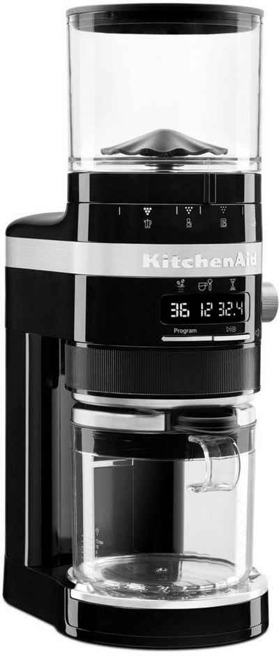 KitchenAid Kaffeemühle 5KCG8433EOB, 150 W, Kegelmahlwerk, 340 g Bohnenbehälter