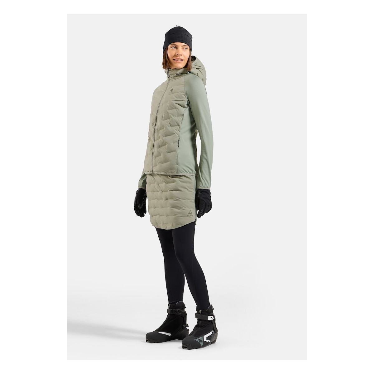 Odlo Fleecejacke Zeroweight Insulator Stylische Damenjacke mit aktiver Wärmeregulierung und reflektierenden