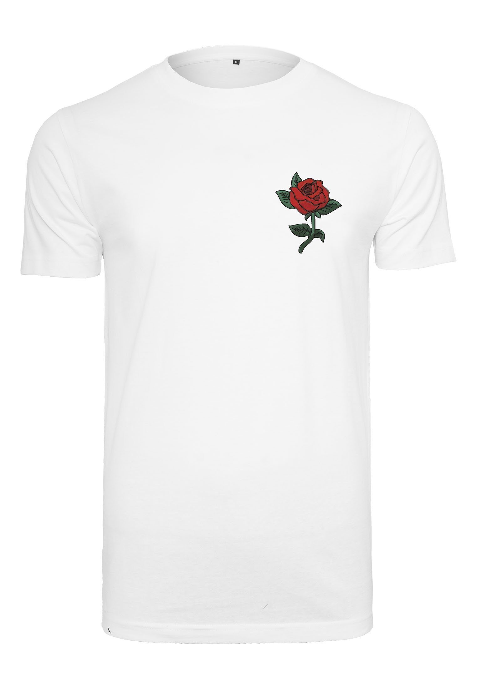 Mister Tee Herren MisterTee white Tee (1-tlg) T-Shirt Rose
