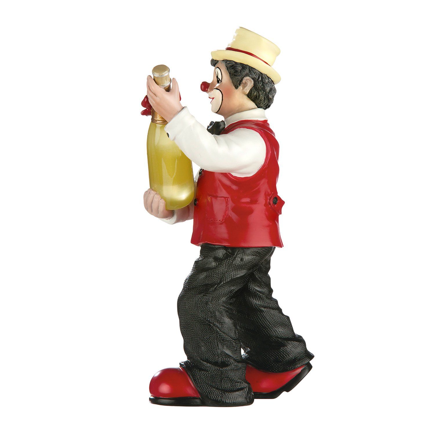 H. 16cm - - GILDE Salute mehrfarbig Gildeclowns Dekofigur Figur