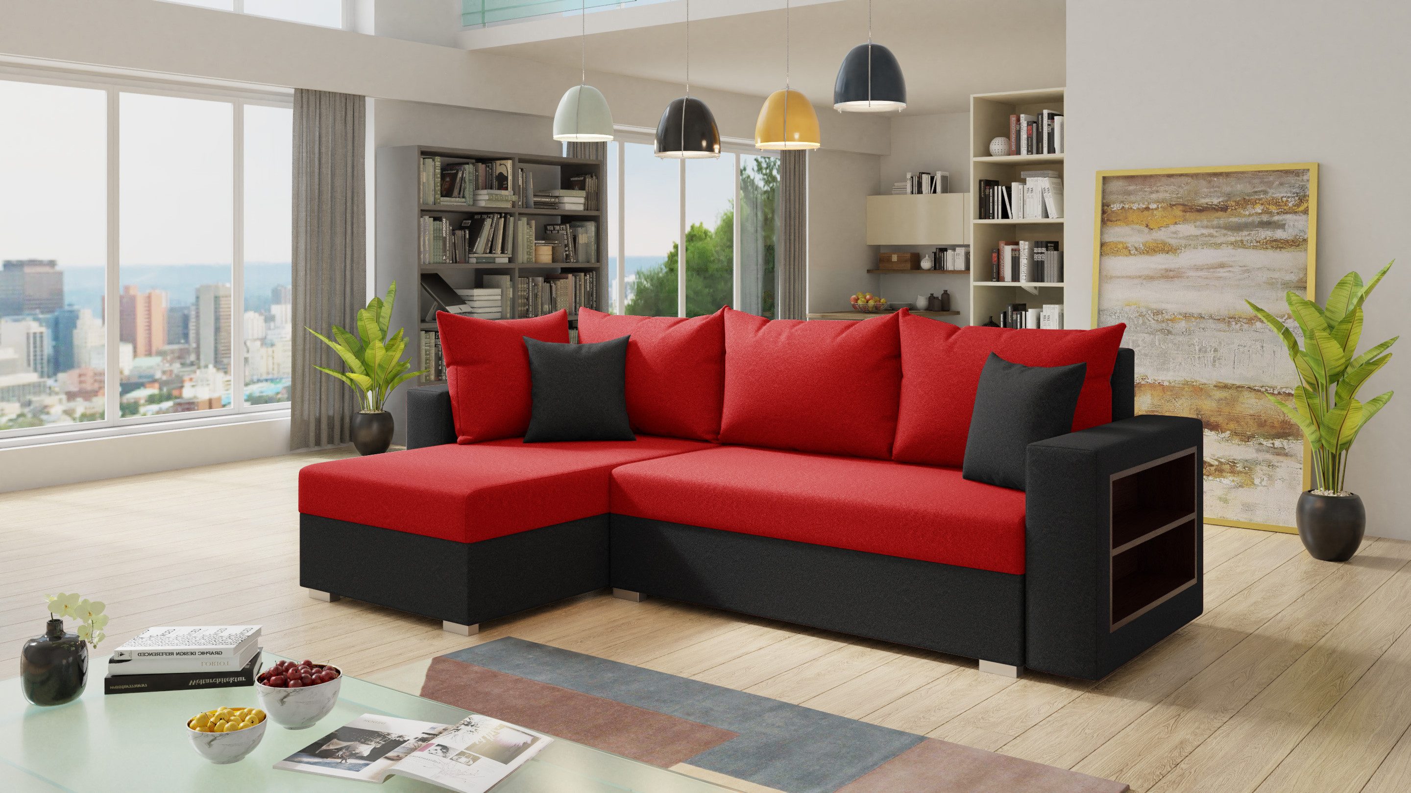 Sofnet Ecksofa Lord, mit Schlaffunktion und günstig online kaufen