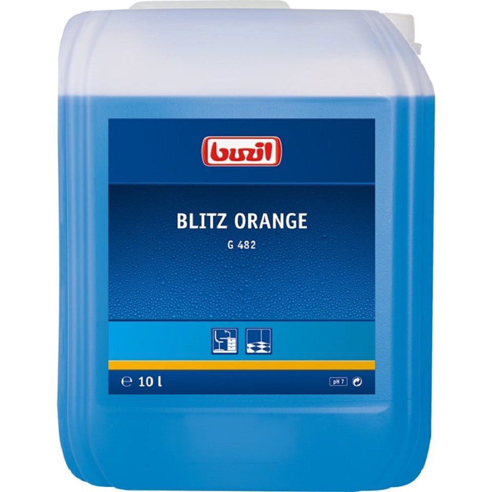 Allzweckreiniger Blitz Liter Buzil 10 Orange G482