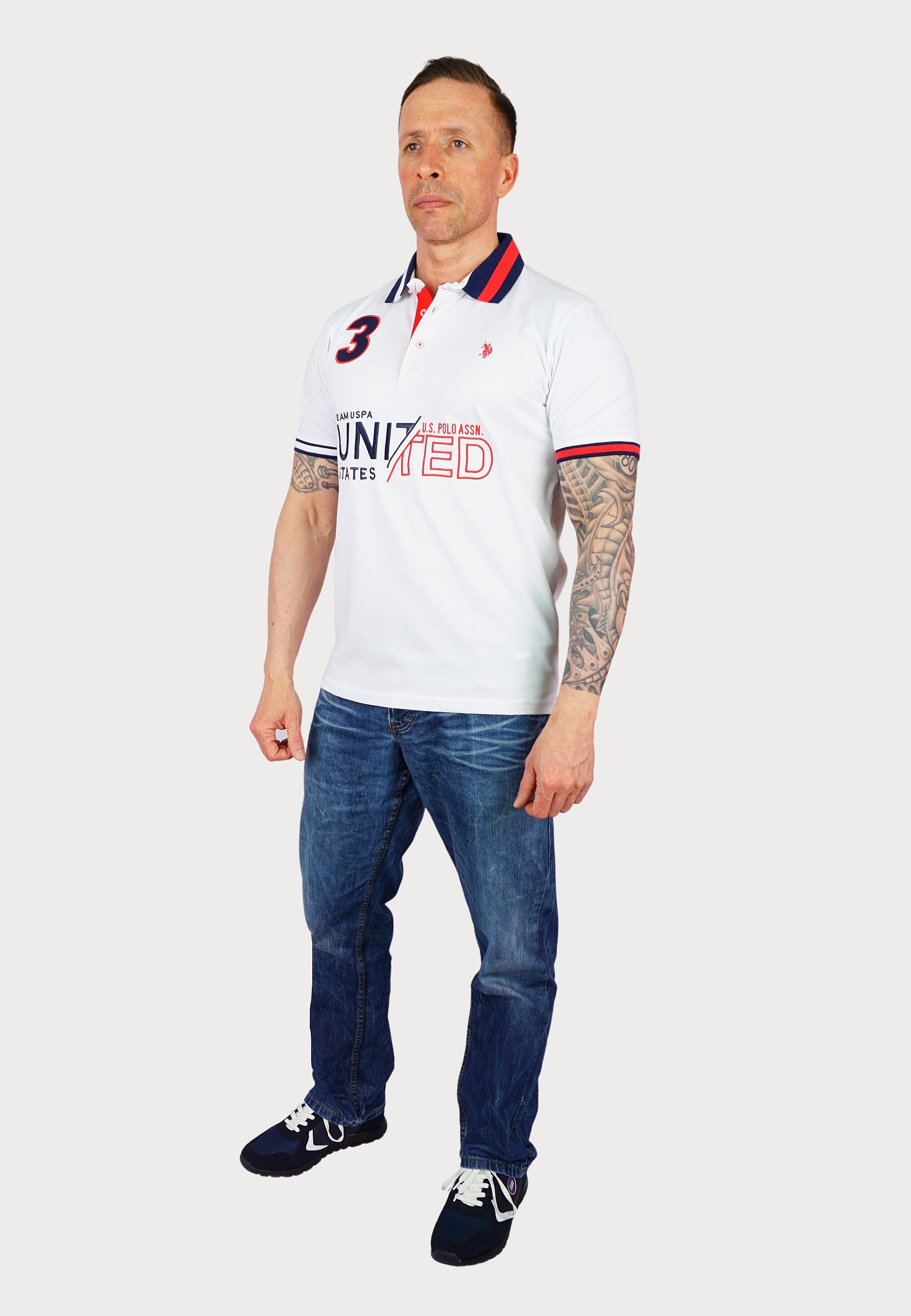 U.S. Polo Assn. Poloshirt Poloshirt United Shortsleeve (1-tlg., 1) günstig online kaufen