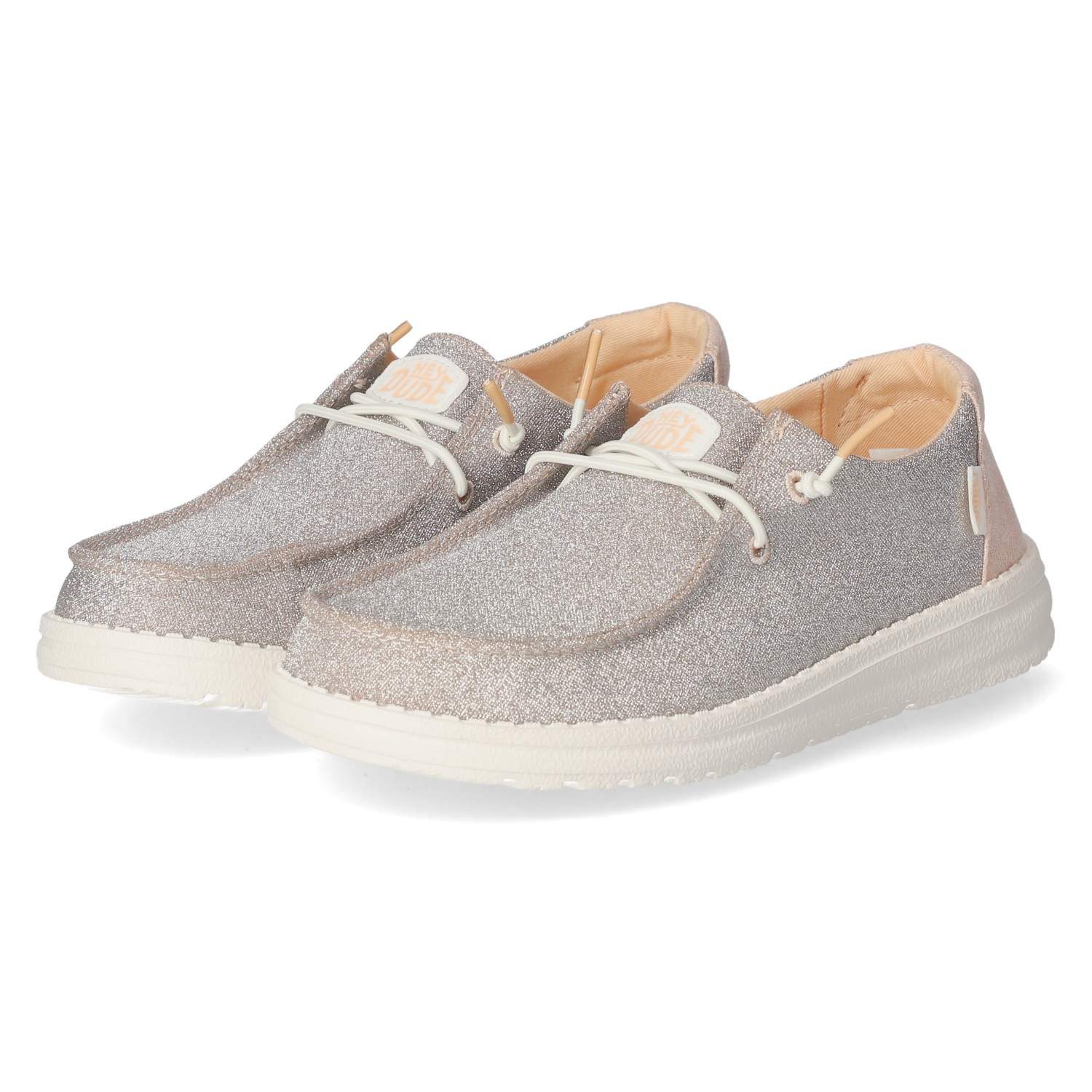 Hey Dude HeyDude HD41082-7D9 Damen Textil rosa Schnürschuh günstig online kaufen