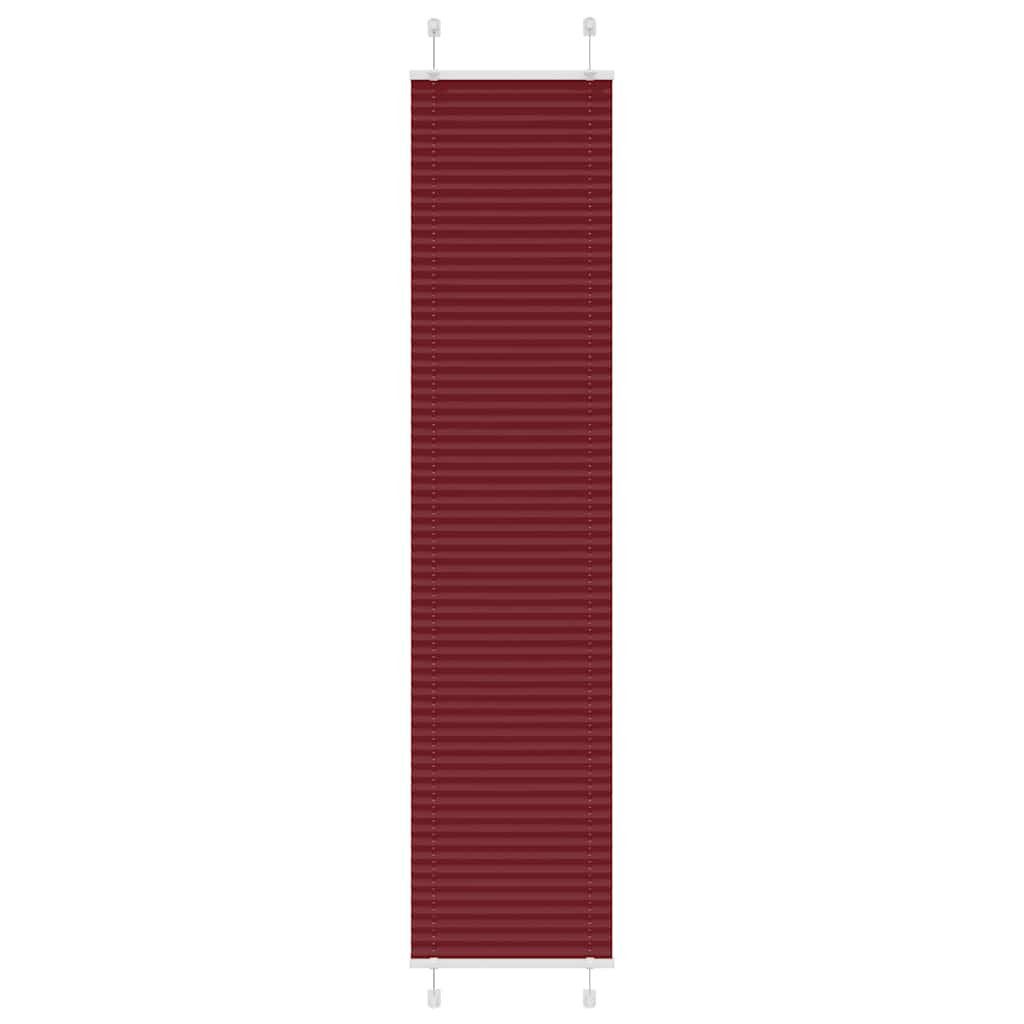 vidaXL Plissee, Plissee Bordeauxrot 50x200 cm günstig online kaufen