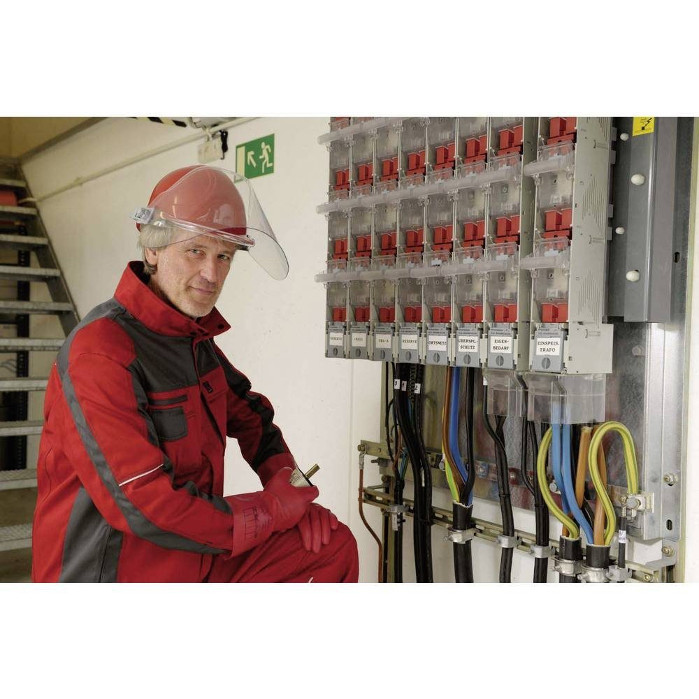 VOSS HELME Schutzhelm PE-Elektrikerhelm 6-Punkt 2689-OG