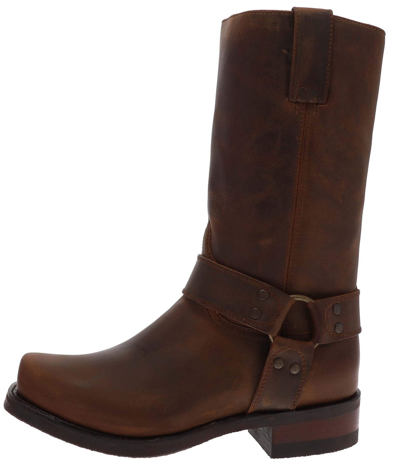 Sendra Boots BLUES 9809 Braun Bikerboots Rahmengenäht Unisex Bikerstiefel, Thinsulate Insulation