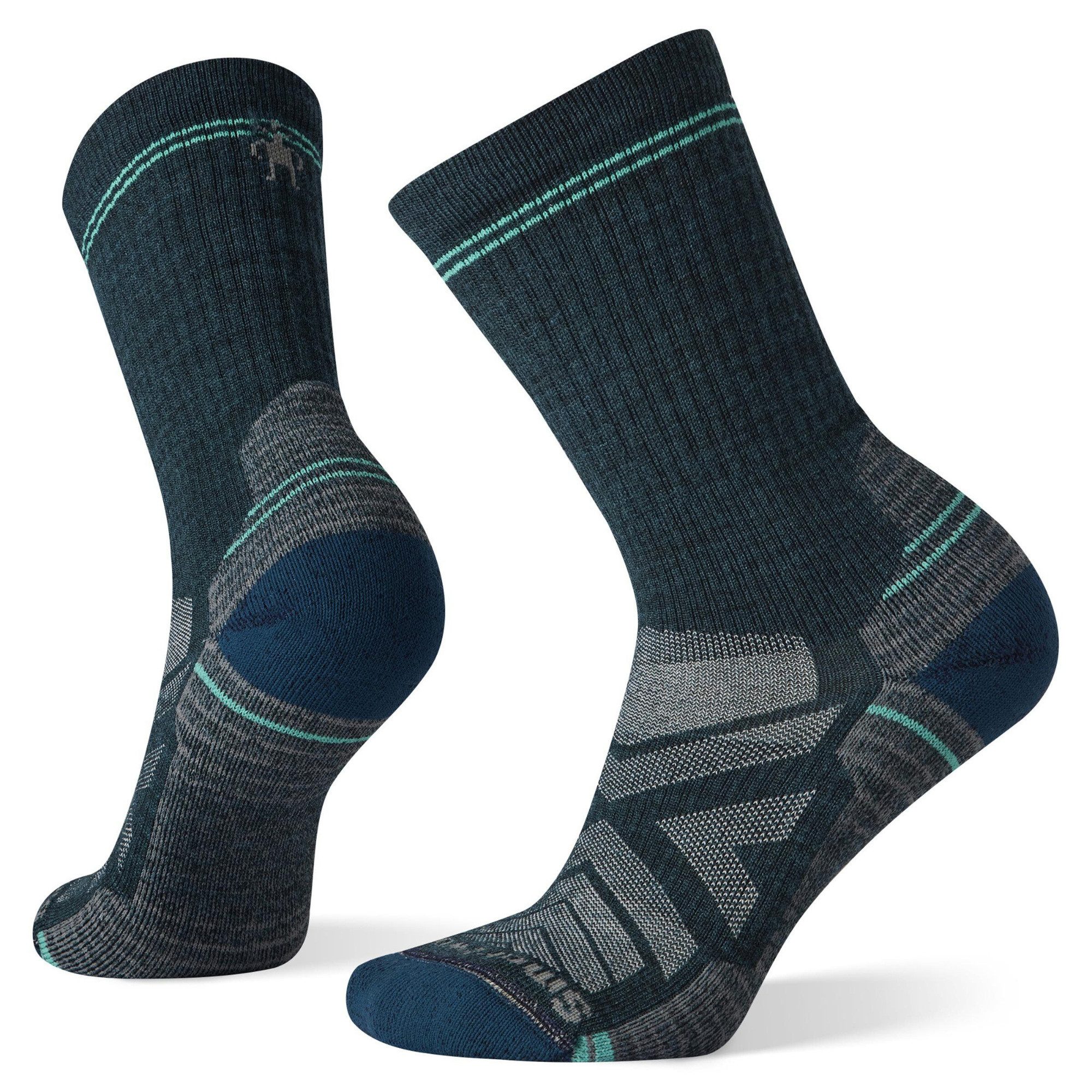 Smartwool Wandersocken Light Cushion Crew Wandersocken für Damen - Twilight/Blue