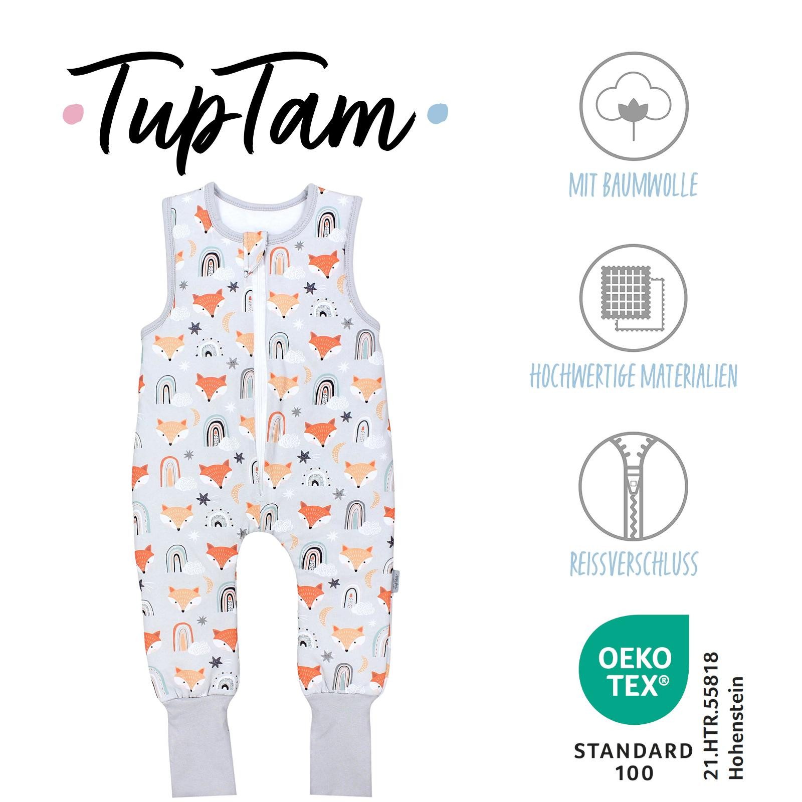 TupTam Babyschlafsack Ganzjahresschlafsack mit Beinen 2,5 TOG Unisex günstig online kaufen