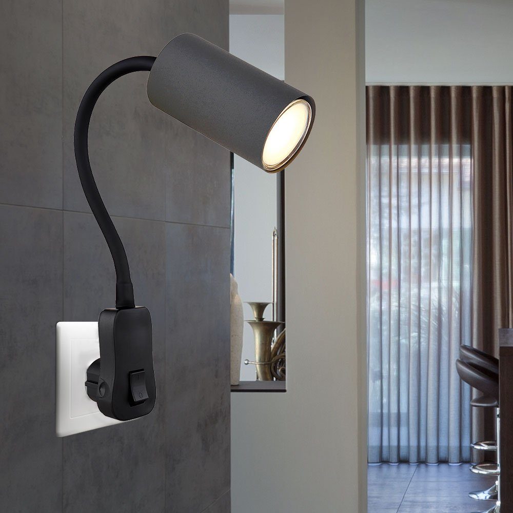 GLOBO LIGHTING Wandleuchte, Leuchtmittel nicht inklusive, Steckerleuchte GU günstig online kaufen