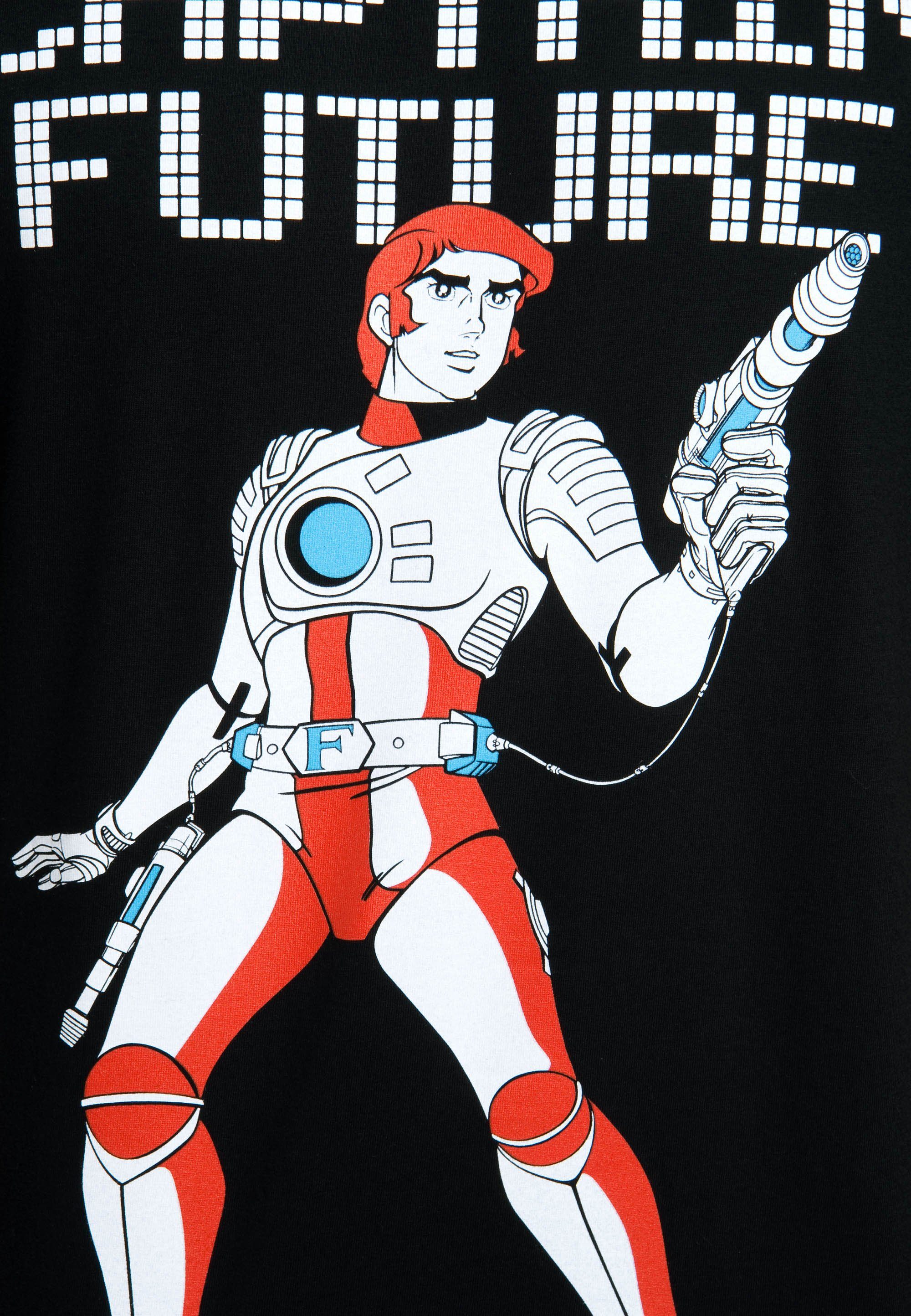 T-Shirt Captain Future Captain coolem mit LOGOSHIRT Future-Frontprint