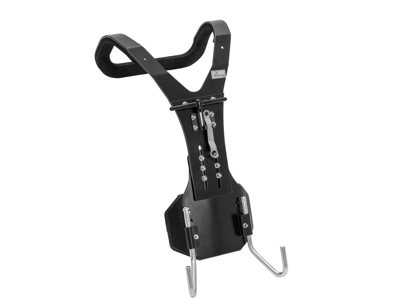 Schlagzeug DIMAVERY Marching Drum Tragegestell, schwarz