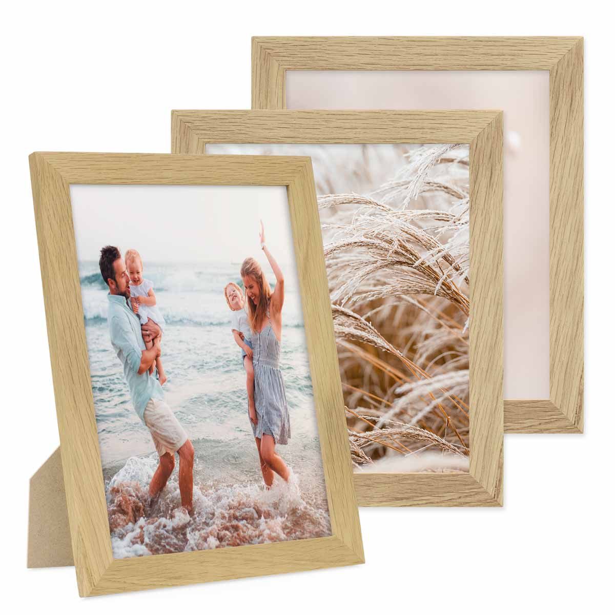 PHOTOLINI Bilderrahmen 3er Set breite Rahmen, günstig online kaufen
