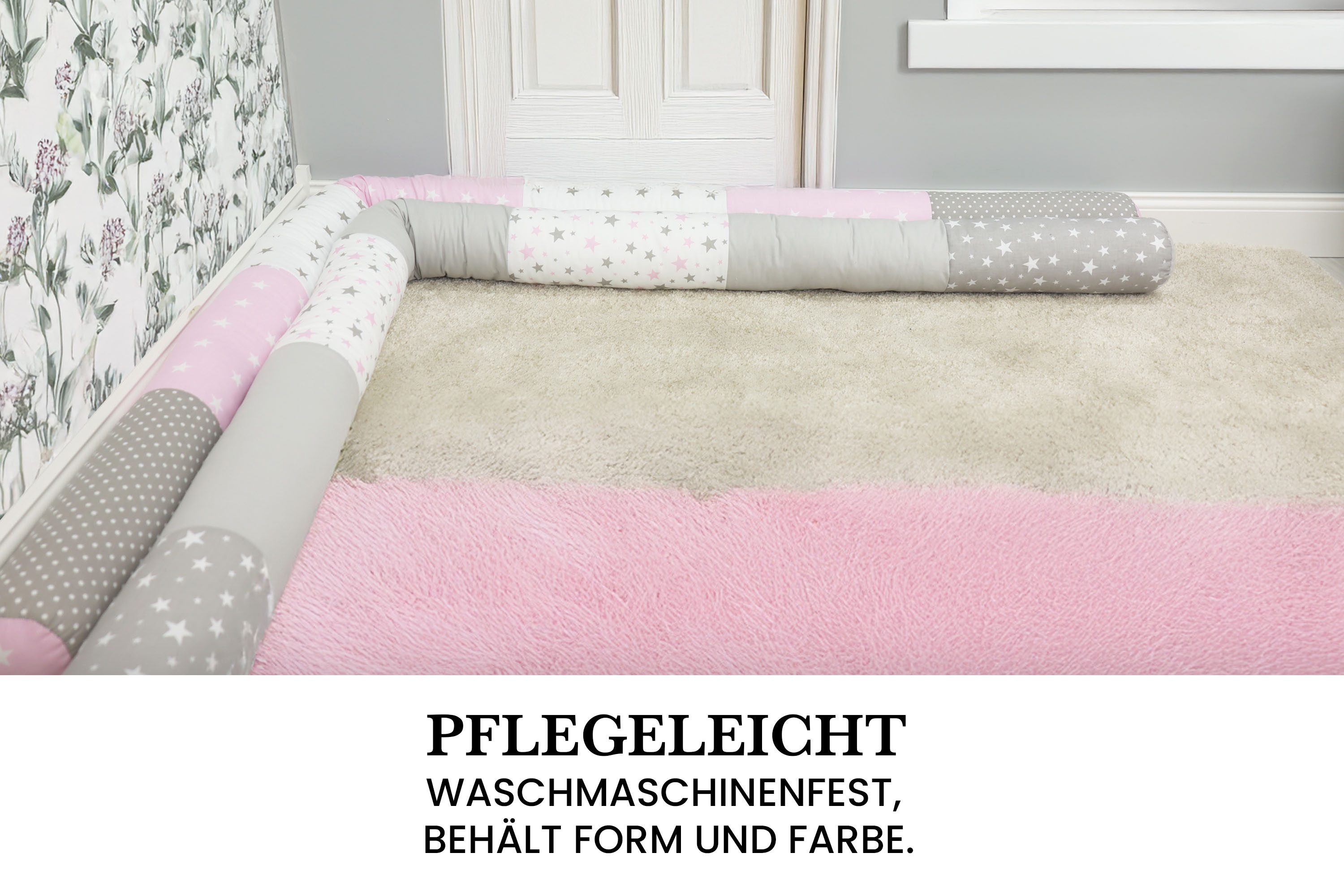 Amilian Nestchenschlange Bettschlange 210cm - Seitenschläferkissen günstig online kaufen