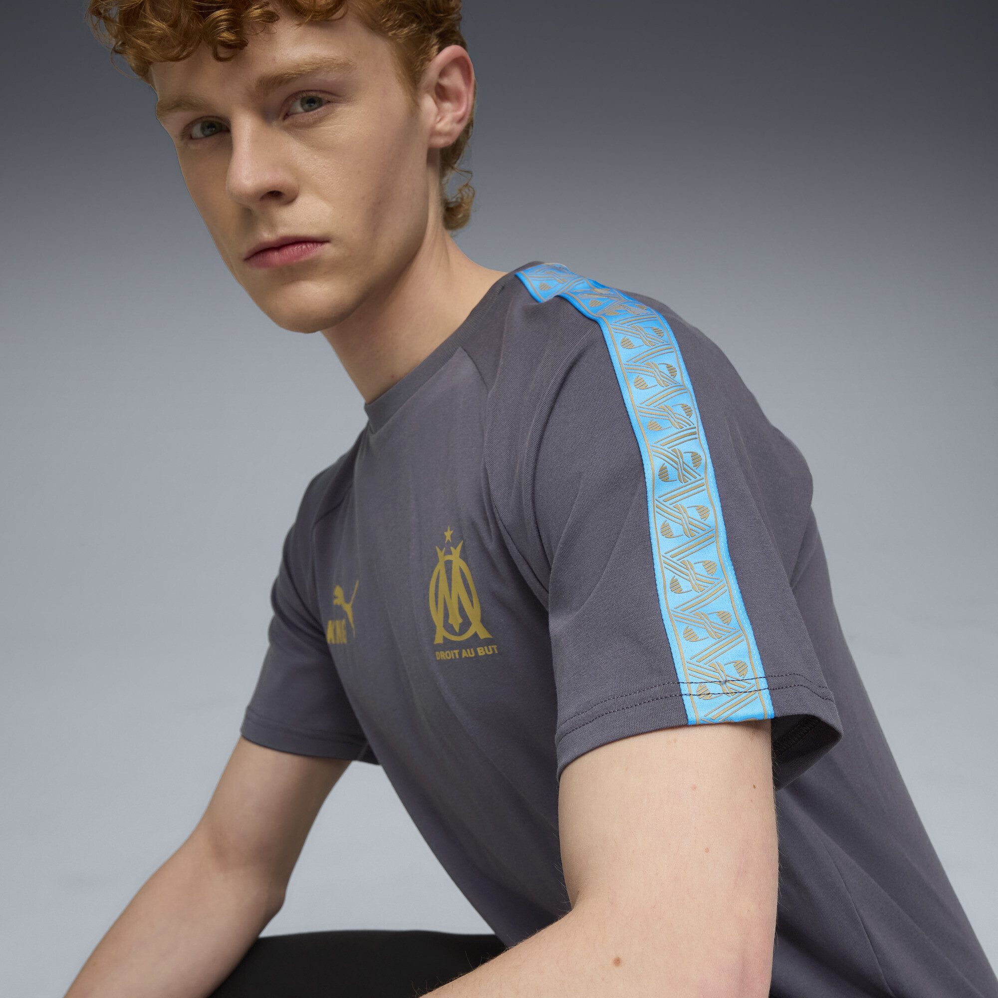 PUMA T-Shirt Olympique de Marseille KING T-Shirt Herren