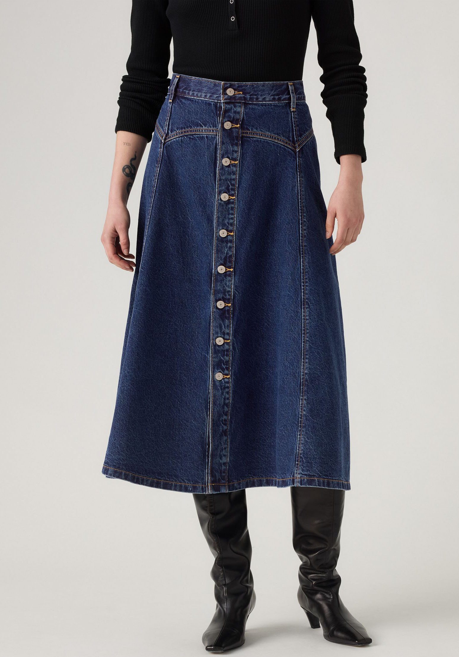 Levi's® Jeansrock YOKED WESTERN SKI günstig online kaufen