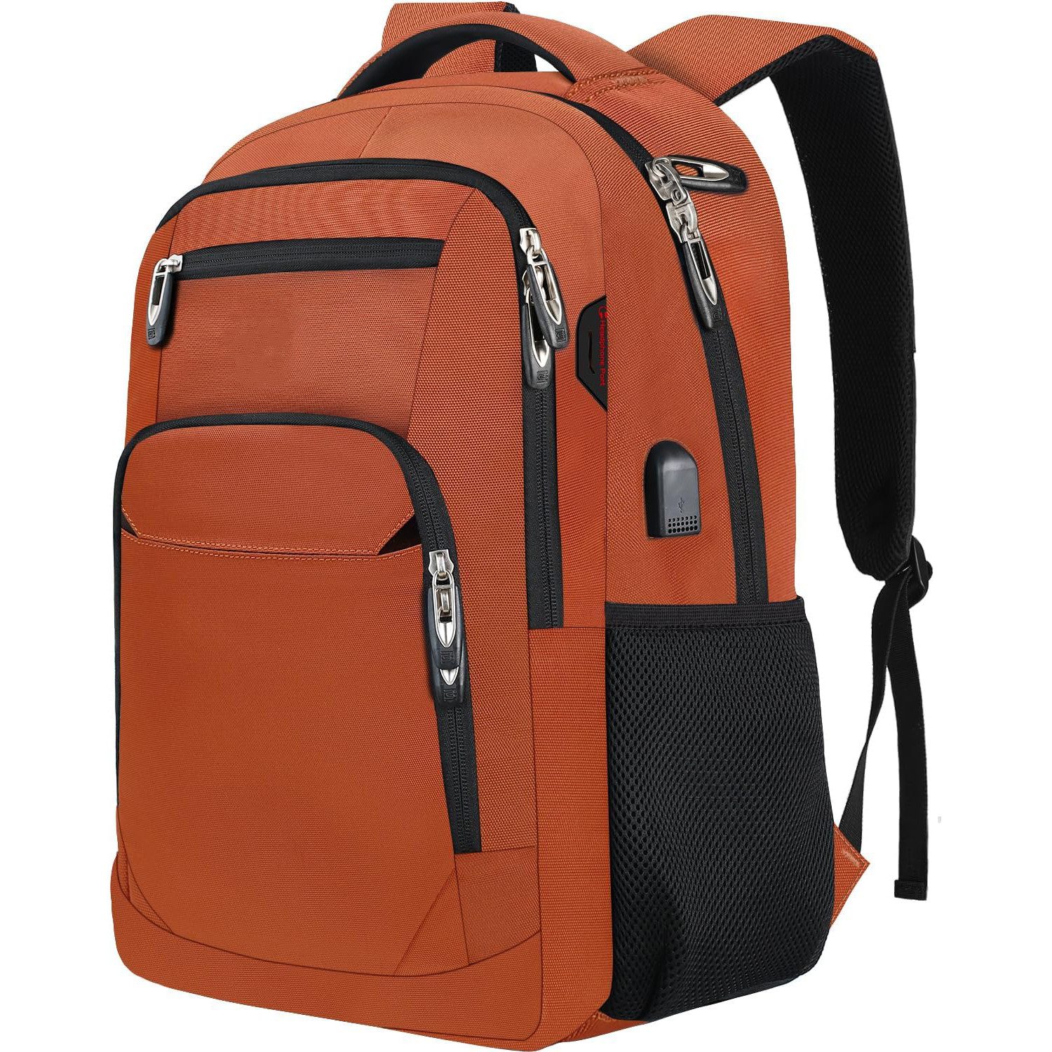 OKWISH Laptoprucksack Laptop Рюкзаки Schulrucksack Wasserbeständig Laptoptasche (Uni Tasche Businessrucksack Sportrucksack, Backpack mit Laptopfach, Anti-Diebstahl, mit USB-Anschluss), Herren Damen Jungen Teenager Arbeit Business Freizeit Reisen