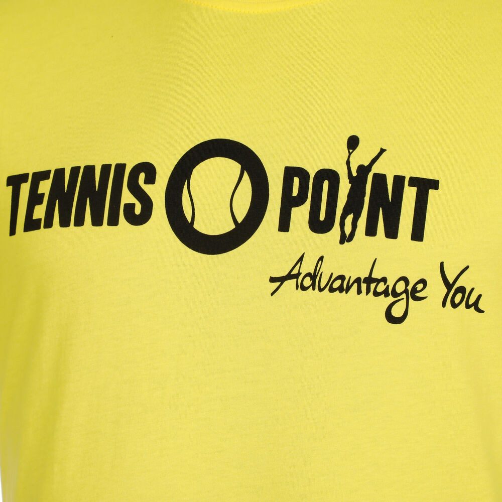 Tennis-Point T-Shirt Team Yellow Promo