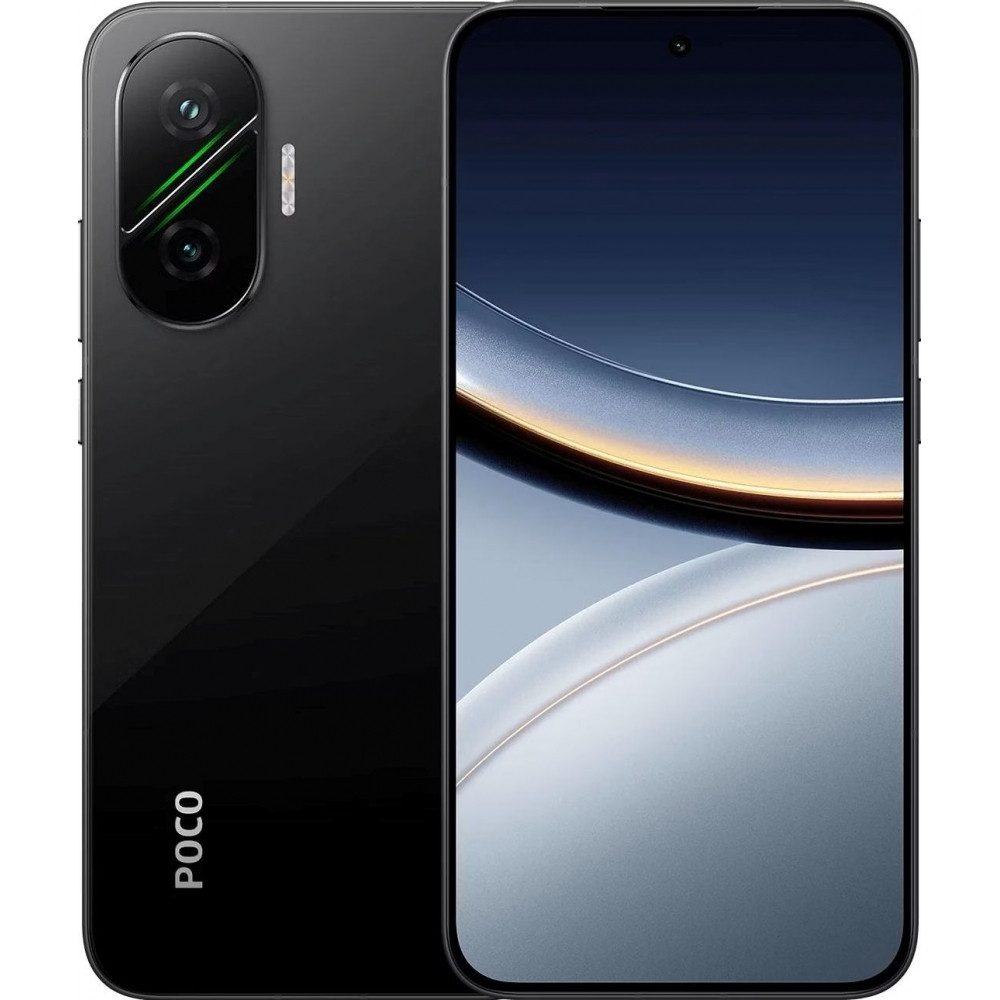 Xiaomi Poco F7 5G 256 GB / 12 GB - Smartphone - schwarz Smartphone (6,83 Zoll, 256 GB Speicherplatz)