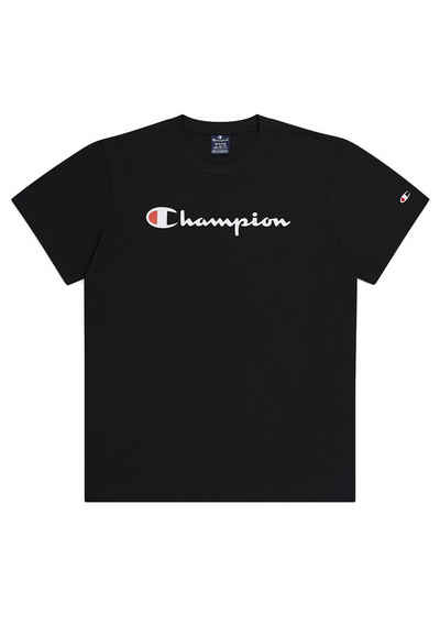 Champion T-Shirt Champion Herren T-Shirt 219831 KK001 NBK Schwarz