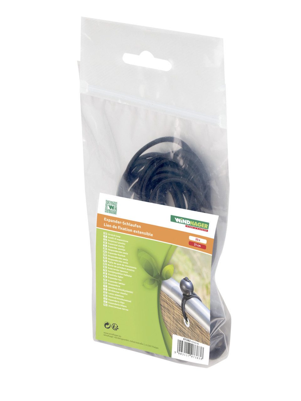 Zaun-Eckverbinder Windhager Expander-Schlaufen 20 Stück