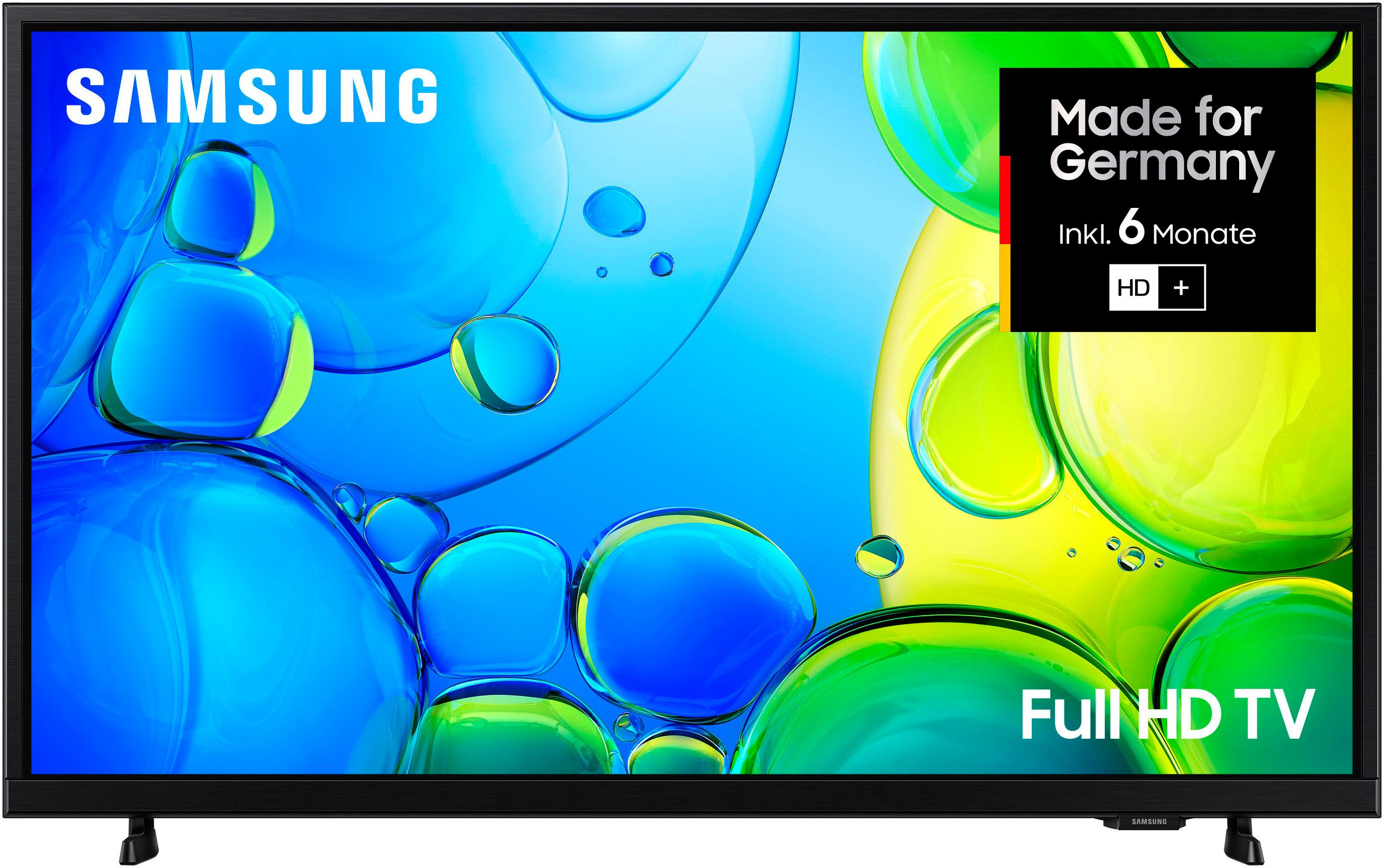 Samsung GU32F6009FU LED-Fernseher (80 cm/32 Zoll, Full HD, Smart-TV, HDR, Q-Symphony, Dolby Surround Sound, Triple Tuner, Smart-Hub)