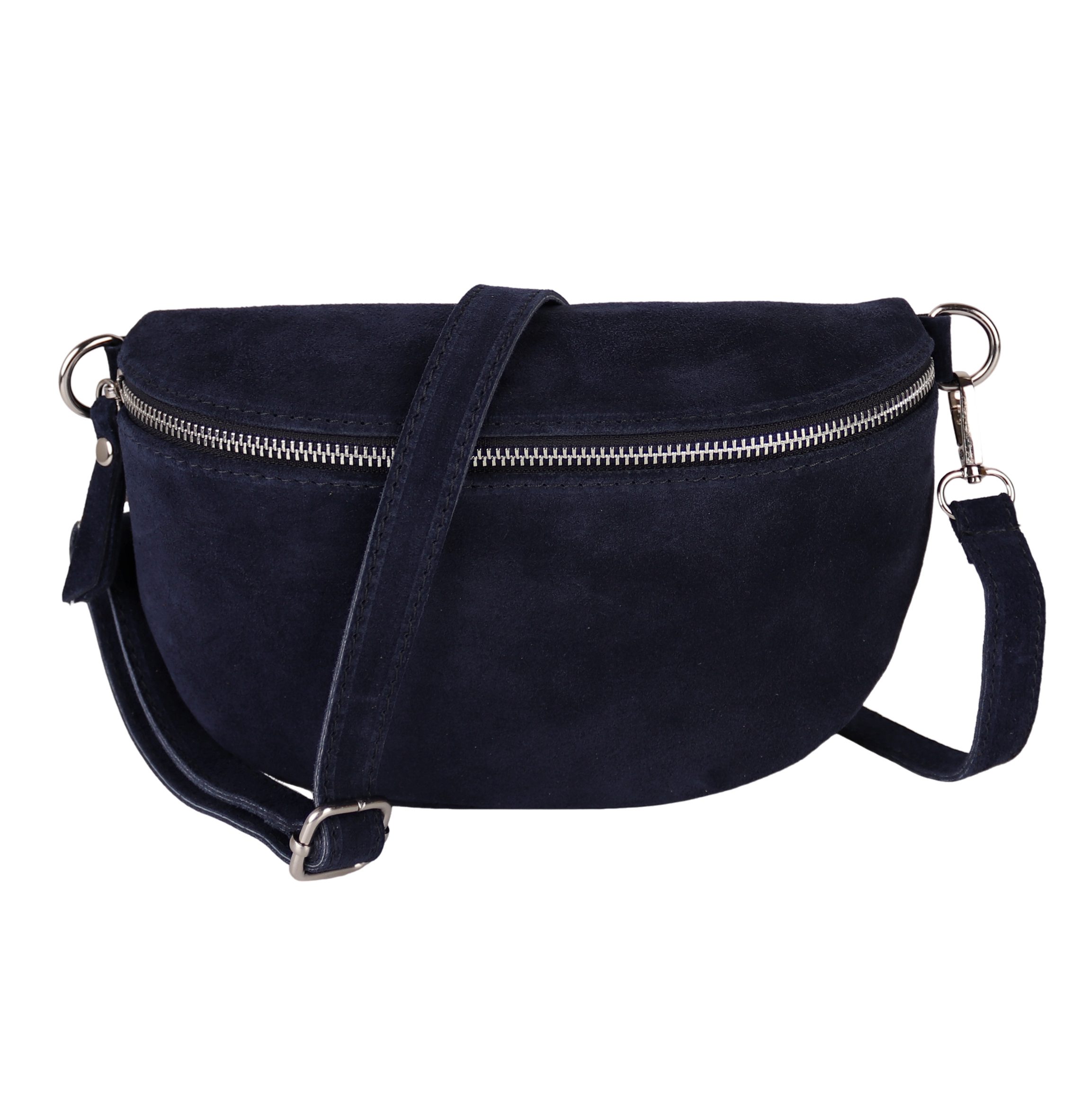 MIRROSI Bauchtasche Damen, Veloursleder, Made in Italy,Umhängetasche, Brust günstig online kaufen
