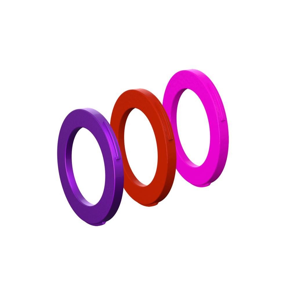 Magura Hydraulikleitung MAGURA Blenden-Ring Kit für Bremszange, 2 Kolben (purple, rot, pink) -