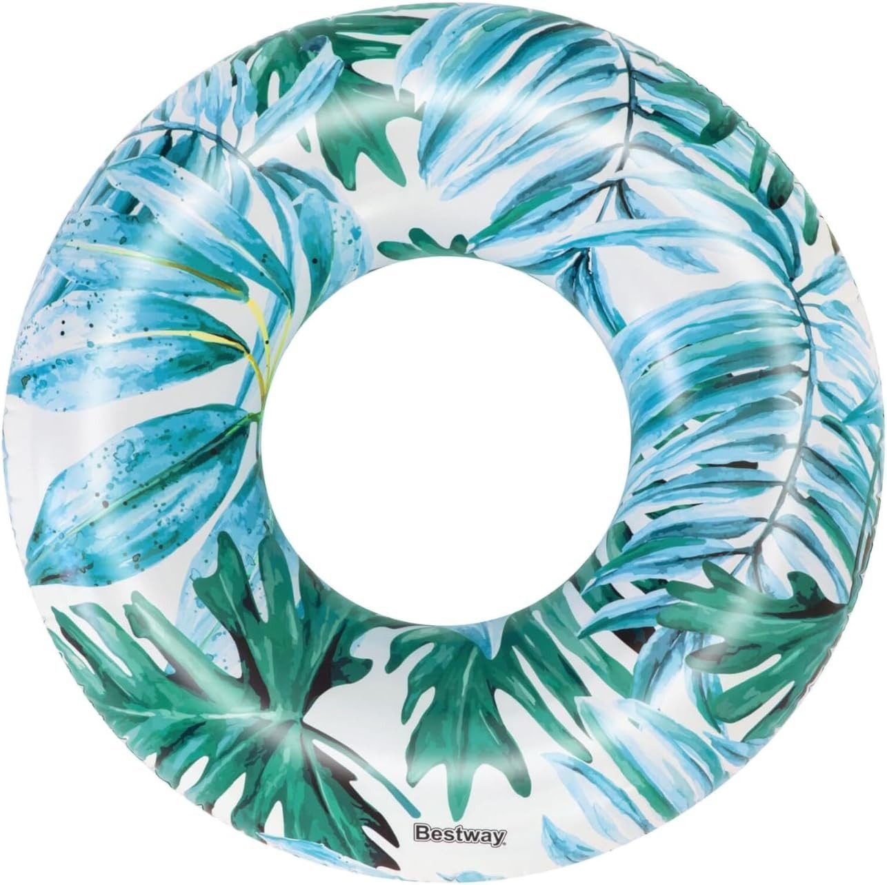 BESTWAY Schwimmring Bestway 36237 - Schwimmring Aloha mit Tropical Palms - Ø 119 cm - Blau