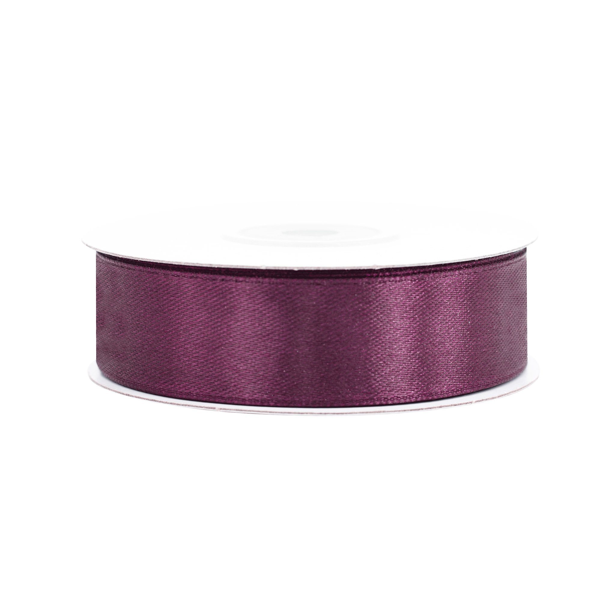 Creativery Satinband, Satinband 18mm x 25m Rolle Beere